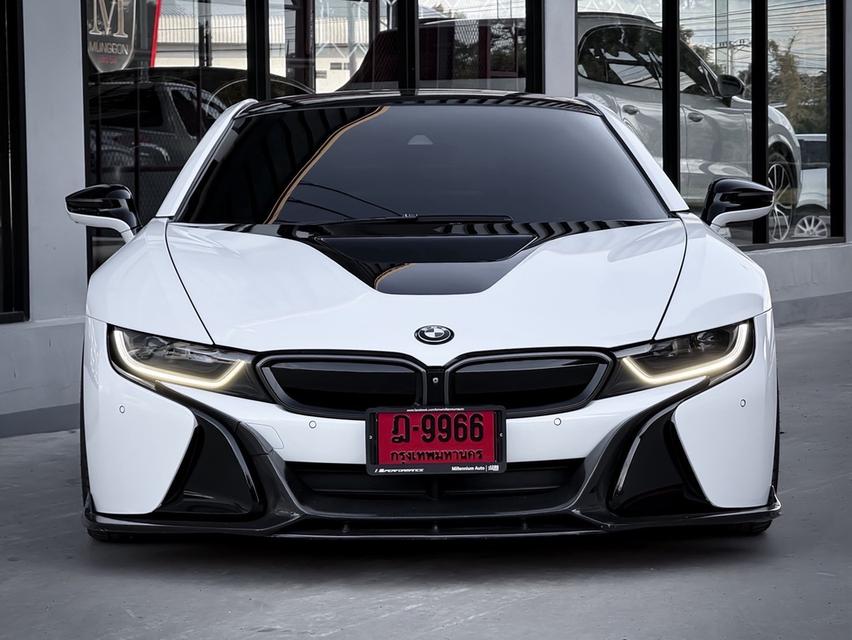 (แจ้งรหัสรถ MCA9966) 2015 จด 2018 BMW I8 1.5L HYBRID 4WD PURE LMPULSEแต่งเต็ม FULL CARBON รูปที่ 3