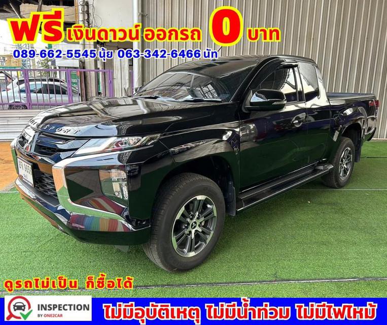 รูป 🚘ปี 2022 Mitsubishi Triton 2.4 MEGA CAB GLS Plus 📌ไมล์แท้ 1,xxx กม.มีประกันศูนย์ถึง2027 💙เกียร์ธรรมดา 2
