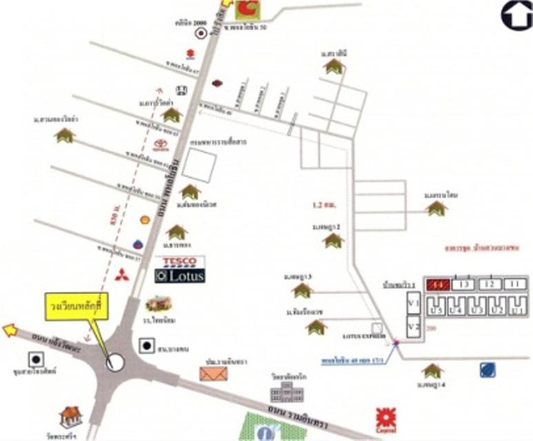 ขายคอนโดบ้านสวนบางเขน3.5แสน 7