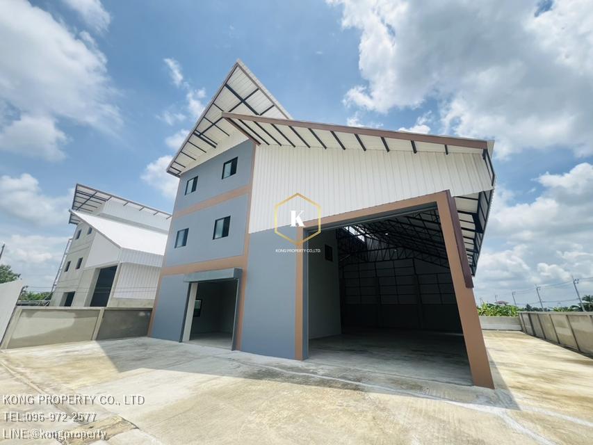 ให้เช่าโกดัง บางใหญ่ นนทบุรี พร้อมออฟฟิศ 3 ชั้น พื้นที่รวม 708 ตร.ม. 3