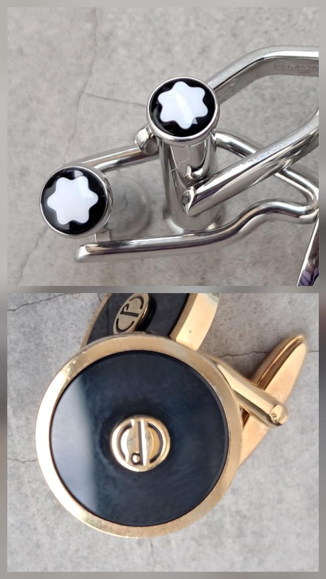 cufflinks คัฟลิ้ง Montblanc Dunhill ของแท้