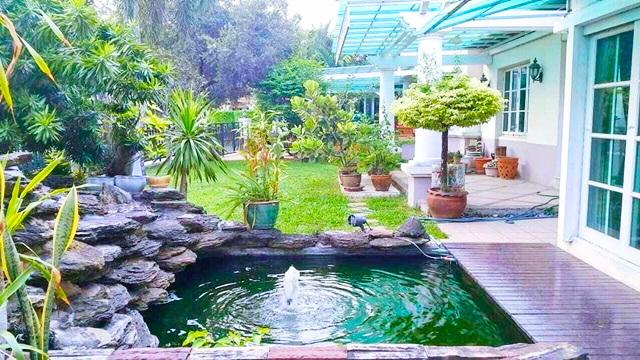 MRT วัชรพล 2.1กม. รามอินทรา 152ตร.วา 500ตร.ม. ให้เช่า คฤหาสน์หรู 2 ชั้น 2 หลังใหญ่ติดกัน 6นอน 4น้ำ บิ้วท์อินครบ ตลาดถนอม 4