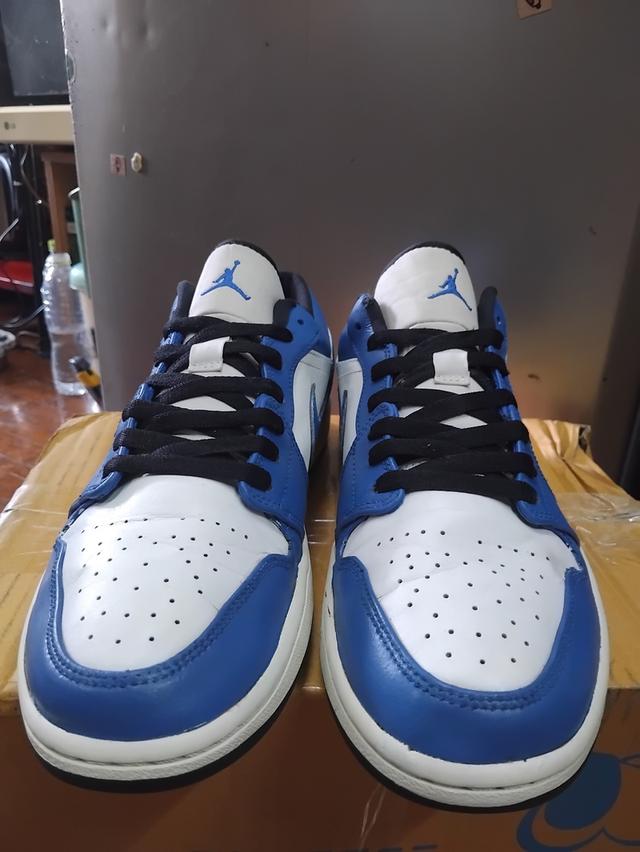 JORDAN 1LOW EUR 44.5/28.5สวยมีร่องรอยการใช้งานปรกติพื้นดีเต็ม350ค่าส่ง50 รูปที่ 2
