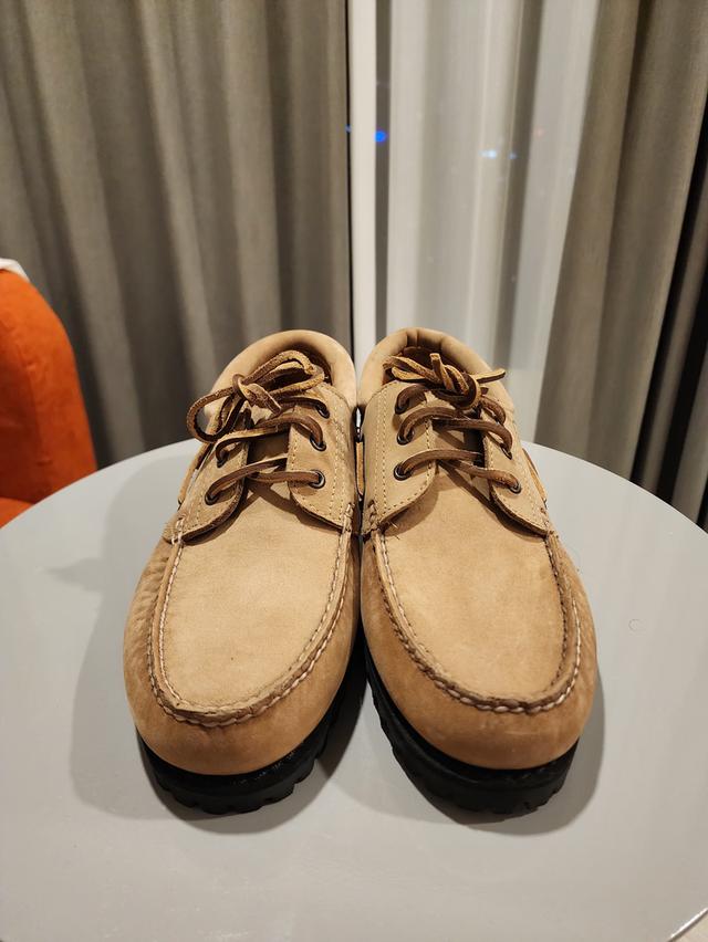 รองเท้าทรงเรือ Timberland Authentic สีเบจกลาง หนังนูบัค 7