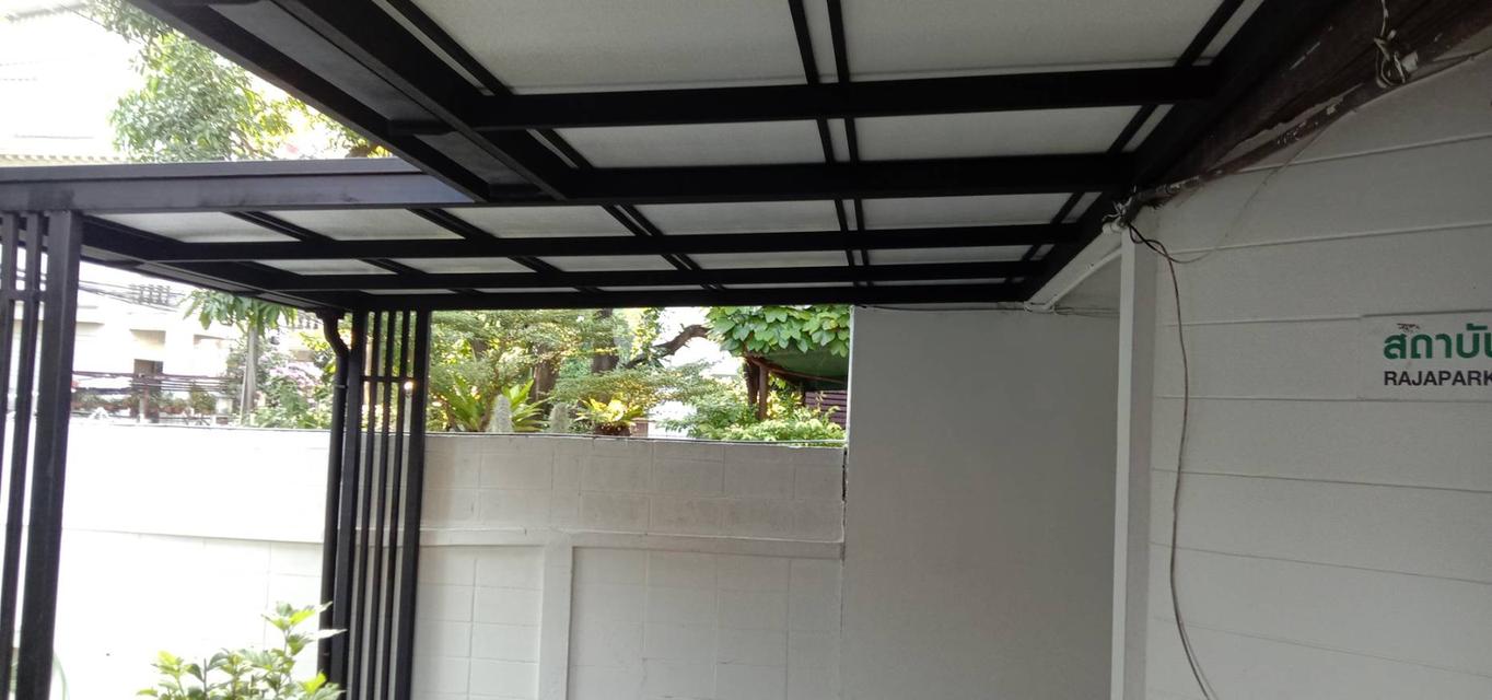 ต่อเติมบ้าน ทำโครงหลังคา เทพื้น ปูกระเบื้อง  line✅tthouse23 รูปที่ 12