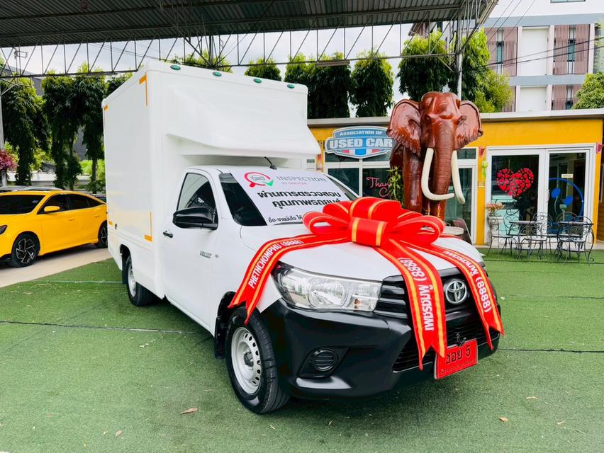 ตู้แห้ง เปิดได้2ด้าน ✔️ยางใหม่ 4 เส้น ✔️ไมล์แท้ 98,xxx กม TOYOTA REVO Singlecab 2.4 J Plus ปี 2019