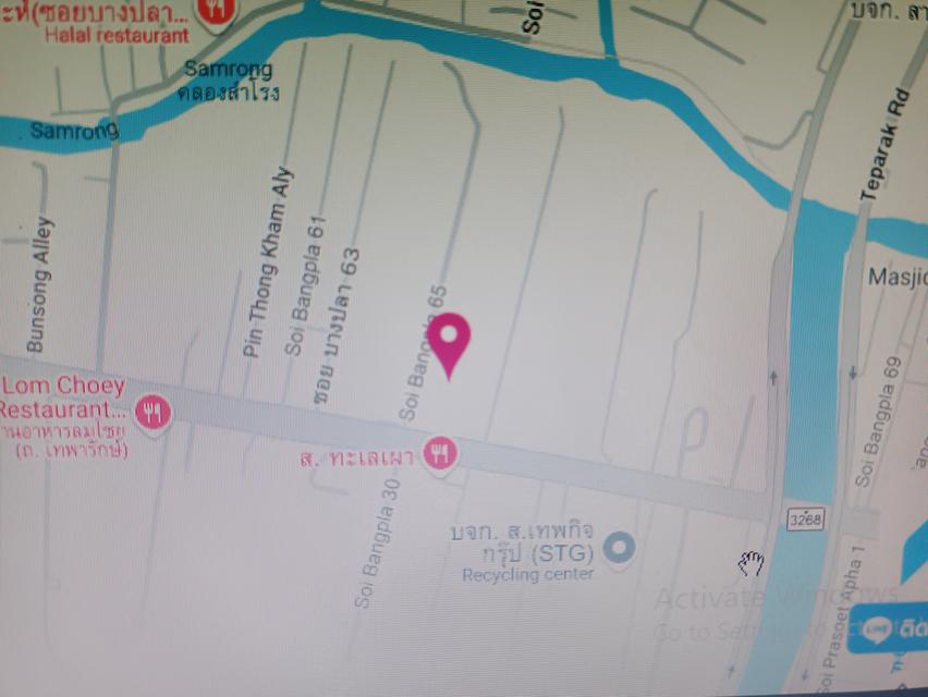 Lucky land fitted already size 80 x 40 meters total 3200sqm. 5