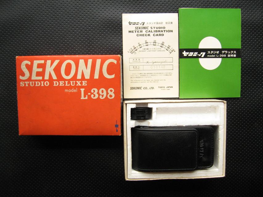 เครื่องวัดแสง Sekonic L398 9