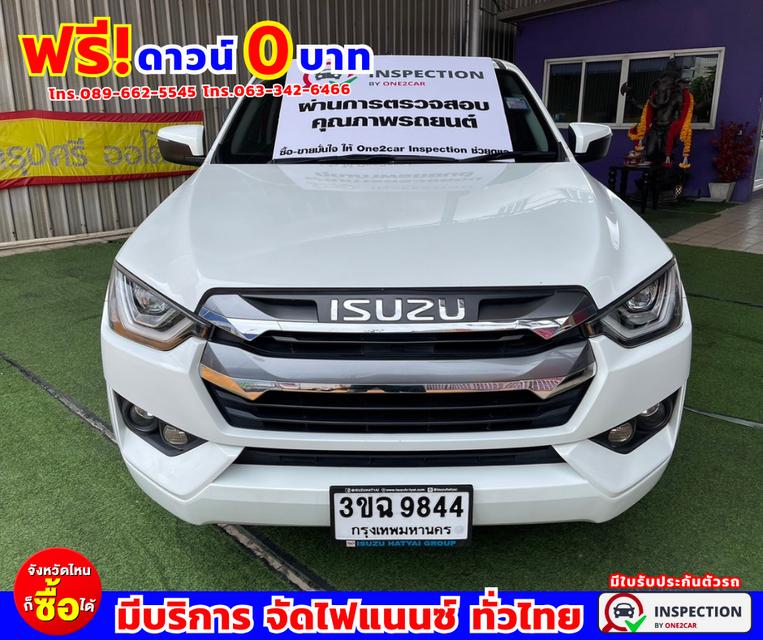 💢#ปี2022 Isuzu D-Max 1.9 CAB-4 L DA ไมล์แท้ 47,xxx กม. รับประกันศูนย์ ถึง ปี2025 เกียร์ออโต้