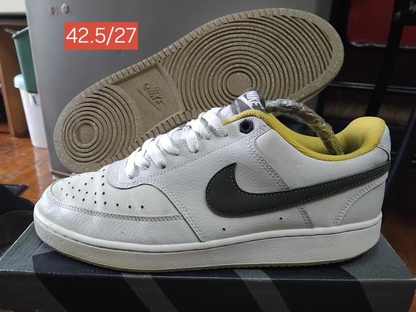 NIKE COURT VISION EUR 42.5/27 สวยแท้ๆไม่มีตำหนิ390ค่าส่ง50