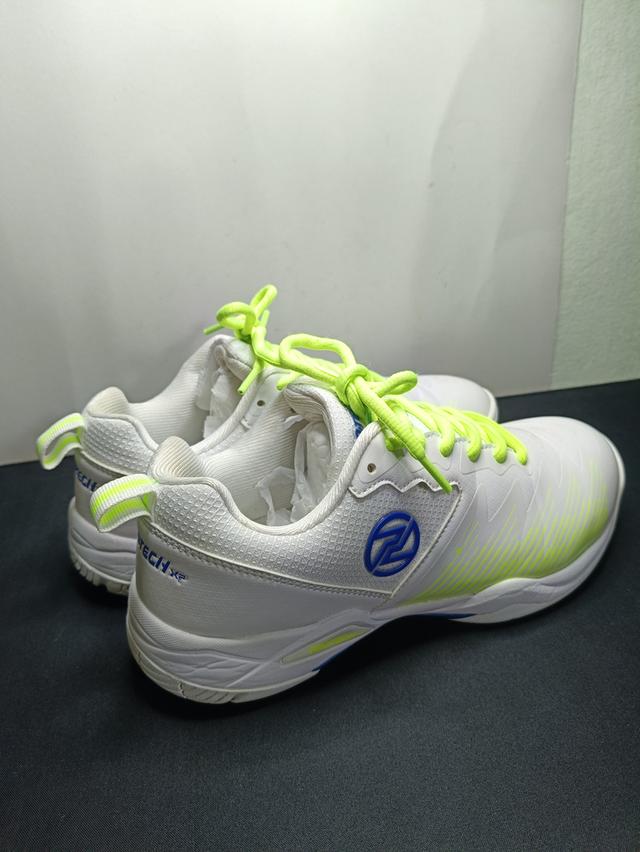 รองเท้าแบดมินตัน Protech Predator XP สีขาว-เขียวเลมอน ไซส์ 38 / 24cm รูปที่ 8