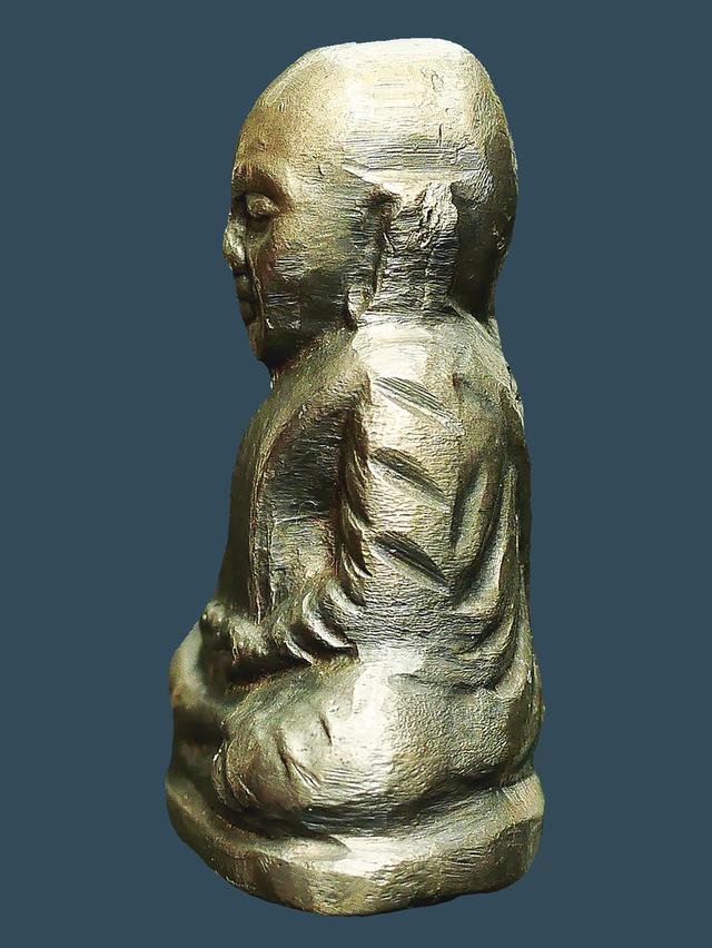 พระรูปปั๊มเหมือน หลวงพ่อเงิน วัดบางคลาน พิมพ์คอแอล ปี 2515....เก่า เดิมๆ รูปที่ 4