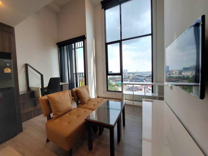 ให้เช่าคอนโด ออริจิ้น ปลั๊ก & เพลย์ รามอินทรา กม.9 Origin Plug & Play Ramintra ห้องมุม ใกล้รถไฟฟ้าสายสีชมพูไม่เกิน 100 เมตร 2