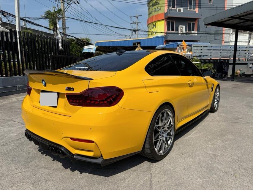 🟡 BMW M4 (F82) Competition Speed Yellow ปี 2018 ไมล์เพียง 4x,xxx   3