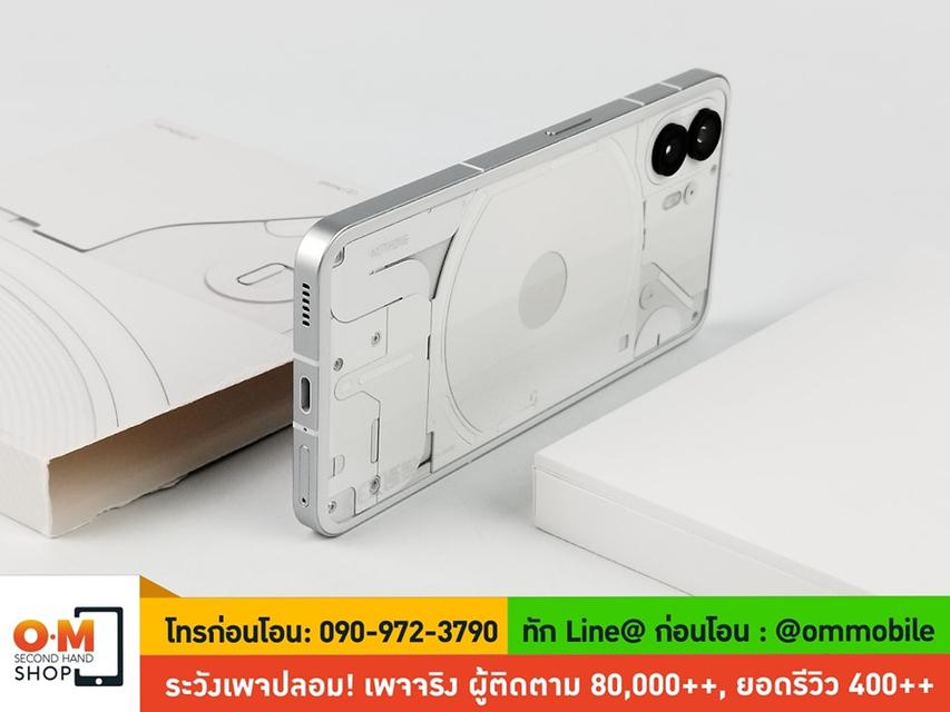 ขาย/แลก Nothing Phone 2 12/512GB สี White ศูนย์ไทย ประกันศูนย์ 22/04/2025 สภาพสวยมาก แท้ ครบกล่อง เพียง 18,900 บาท 2