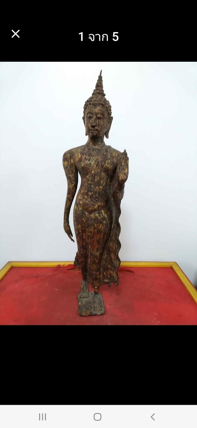 พระบูชาปางลีลาสุโขทัยสูง16นิ้ว
