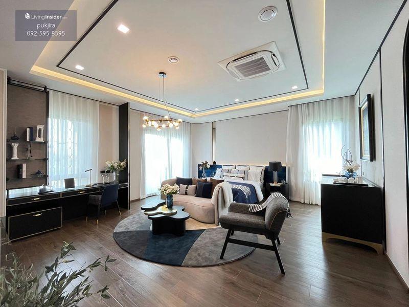 ขายบ้านเดี่ยวสุดหรู Belgravia Exclusive Ratchaphruek - Rama 5 ที่ดิน 95.2 ตร.วา พื้นที่ใช้สอย 400 ตร.ม. Fully furnished บ้านหรูพร้อมเข้าอยู่ 10