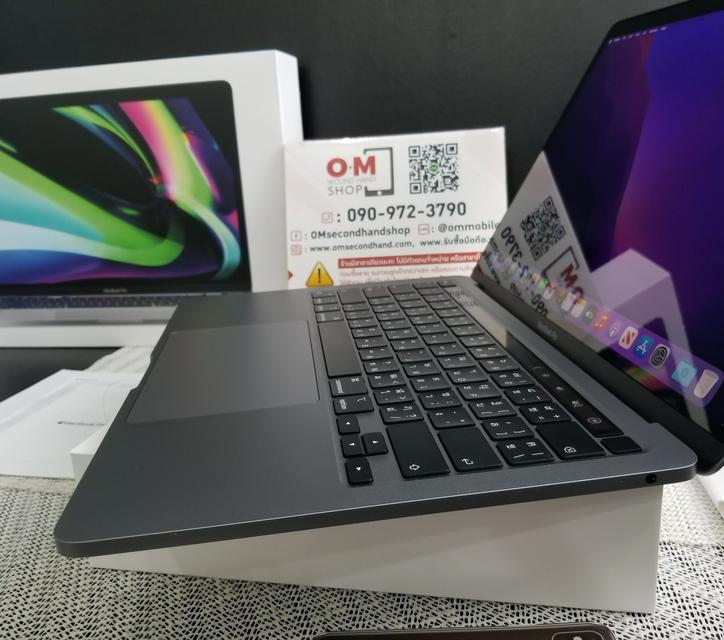 ขาย/แลก MacBook Pro (AppleM1,2020) 13นิ้ว Ram8 SSD512 Space Gray ศูนย์ไทย สวยมาก แท้ ครบยกกล่อง เพียง 38,900 บาท  5