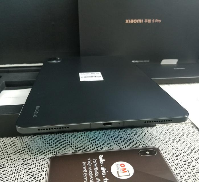 ขาย/แลก Xiaomi Pad 5 Pro 6/128 Black (Wifi) รอมจีน สภาพสวยมาก ติดฟิล์มแล้ว แท้ ครบยกกล่อง เพียง 11,900 บาท  6