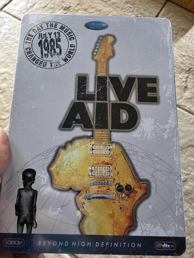 แผ่นบลูเรย์ Live Aid - July 13, 1985 -Four-Disc DVD Set