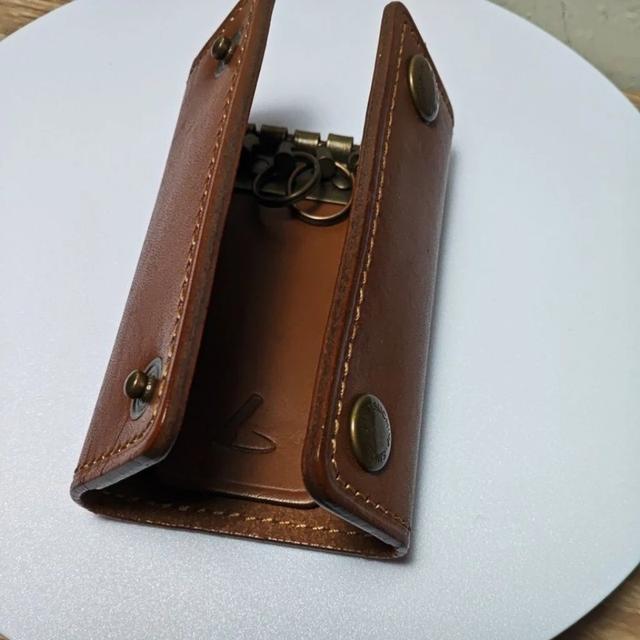 เคสใส่กุญแจหนังจาก Tsuchiya Kaban ของมือสอง