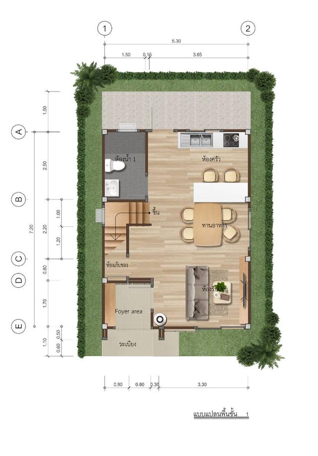 บ้านเดี่ยวสไตล์ญี่ปุ่นฮวงจุ้ยดี 2