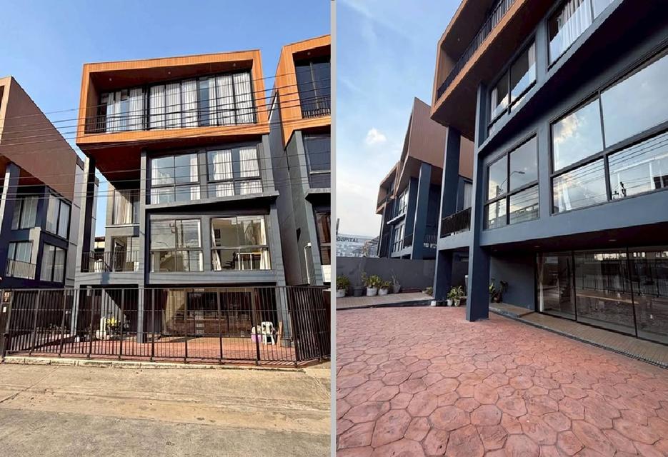 ให้เช่าทาวน์โฮม / Home Office 3.5 ชั้น ทำเลดี ติดถนนใหญ่ อยู่ตรงข้าม รพ.จุฬารัตน์ 9 / โครงการ เวิร์ค กิ่งแก้ว สุวรรณภูมิ ริมถนนกิ่งแก้ว 14