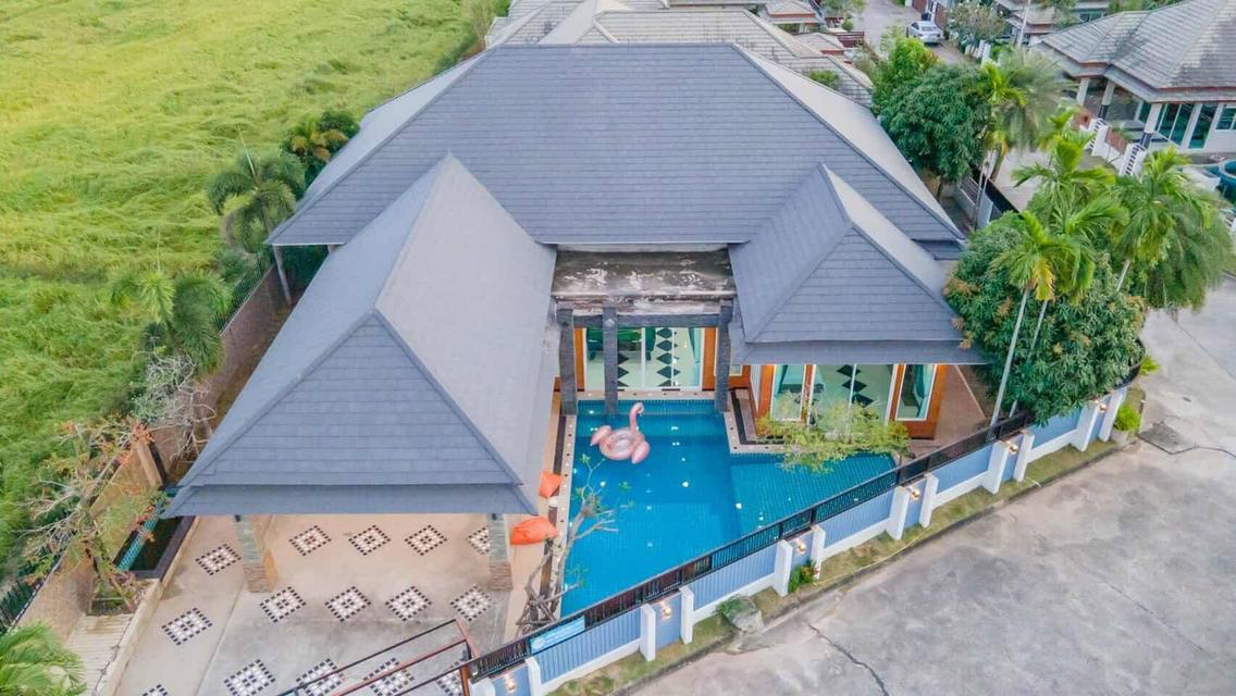 ขายหรือเช่า บ้านพลูวิลล่า Huay Yai private pool บ้านตรงปรก ถือกระเป๋าเข้าอยู่ได้เลย 2