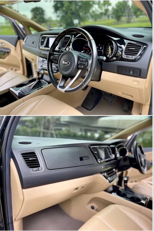รหัสรถ AP8525 KIA GRAND CARNIVAL EX CRDI 2017 จด18 สีดำ 11