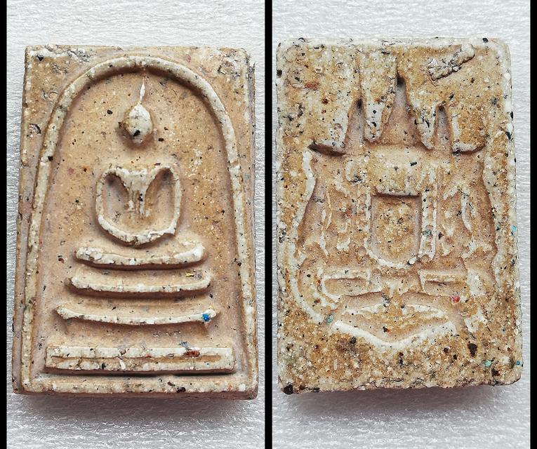 สมเด็จหลังตราแผ่นดิน เกศไชโย วัดชลอ