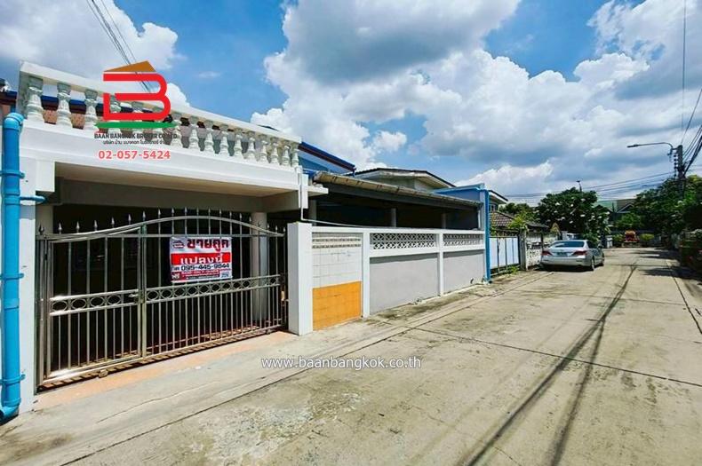 บ้านเดี่ยว เหมราช 1 ซอยเรวดี 67 เนื้อที่ 40 ตรว. ถนนรัตนาธิเบศร์ อ.เมือง จ.นนทบุรี 3