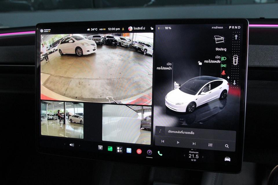 (แจ้งรหัสรถ TKG1515) TESLA MODEL3 PREMIUM RWD ปี 2025 รูปที่ 9