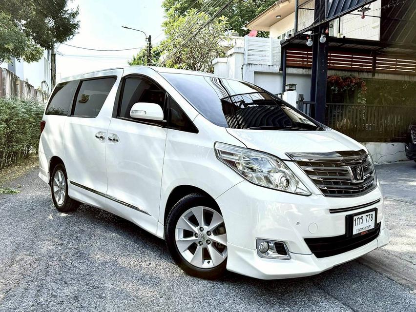 Toyota Alphard 2.4V ปี 2012 