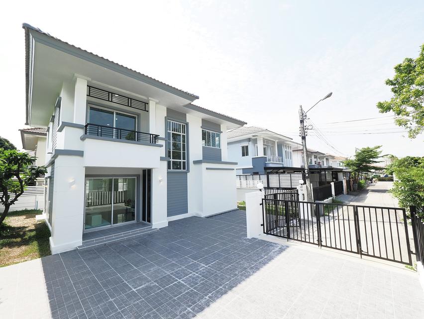 ขายบ้านเดี่ยว 2 ชั้น ม.พฤกษาวิลเลจ 30 เดอะซีซัน ขนาด55.8ตรว. 4นอน 2น้ำ บ้านหลังใหญ่ แปลงริม ทำเลดีเยี่ยม ฟังชั่นครบ พร้อมเฟอร์ 3