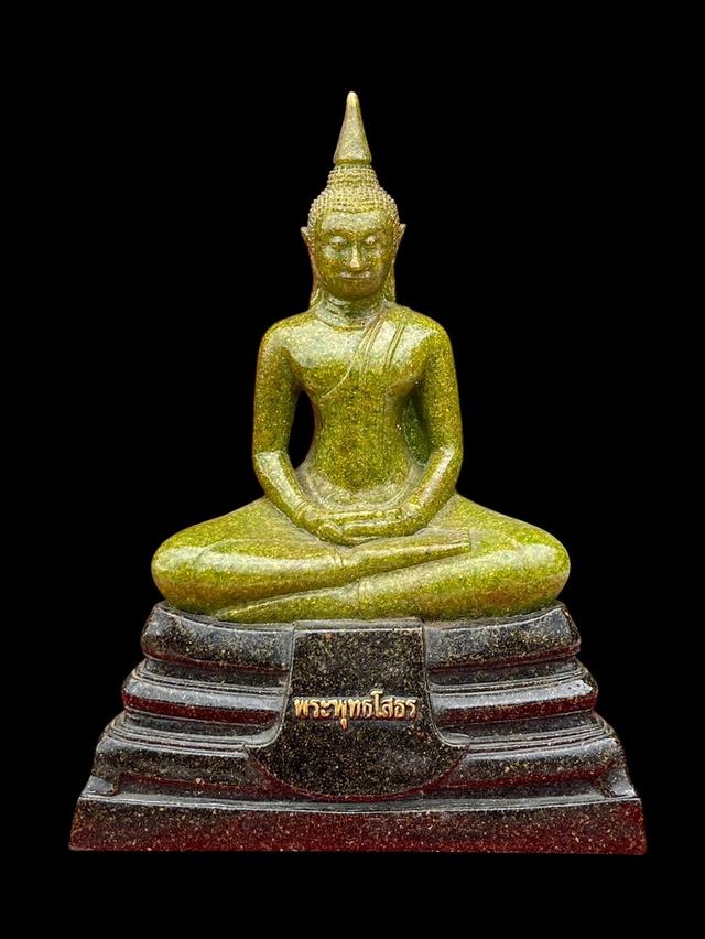 พระบูชา พระพุทธโสธร เนื้อกระเบื้องหลังคาโบสถ์หลังเก่า วัดโสธรวรารามวรวิหาร