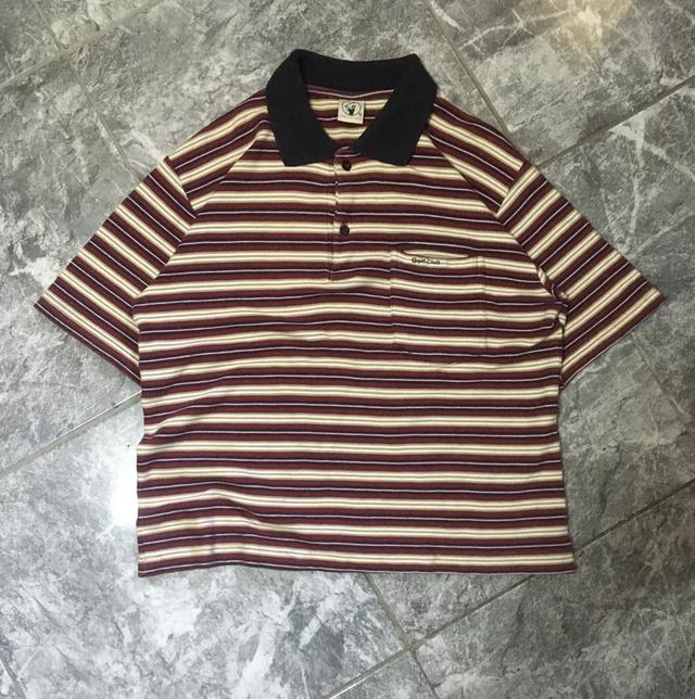 เสื้อpolo ทรงสวยงานcrop รูปที่ 4