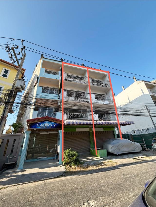 ขายด่วน 9.5 M ตึกคู่พัทยาใต้ 4 ชั้น+ดาดฟ้า 29.6 ตร.ว. 1