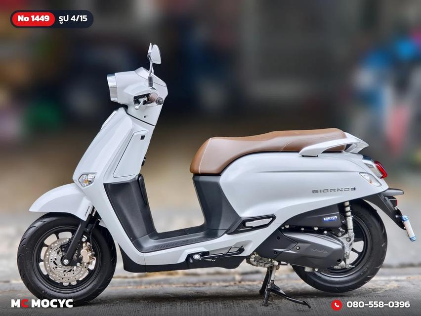 Honda Giorno Plus 2024 รุ่นTOP ABS รถบ้านแท้มือเดียว ของแต่งหมดเป็นแสน No.1449 รูปที่ 5