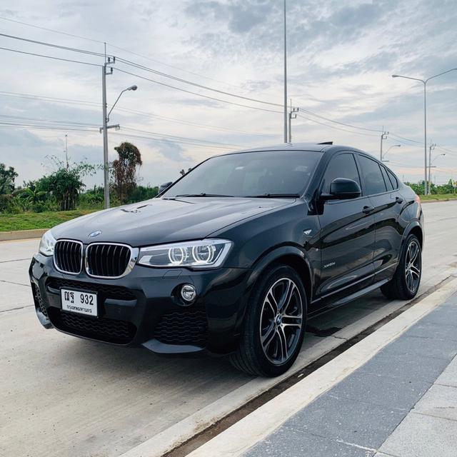 รูป  BMW X4 xDrive20d M SPORT LCI 2017  เข้าศูนย์ตลอด เครื่องดีเซล