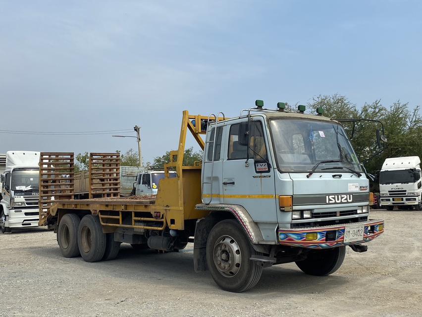 ISUZU ROCKY 195 นางฟ้า ท้ายลาด บันได ไฮดรอลิค เพลาเดียว