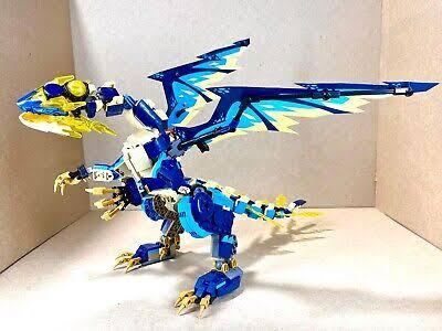 LEGO รุ่น NINJAGO Elemental Dragon vs. The Empress Mech Building Toy Set 3