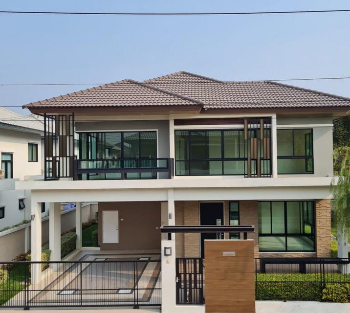 ขายบ้านเดี่ยว 3 นอน ปทุมธานี คลอง 5 บ้านใหม่ ใกล้วงแหวนกาญจนาภิเษก 60 ตรว 2 ชั้น 1