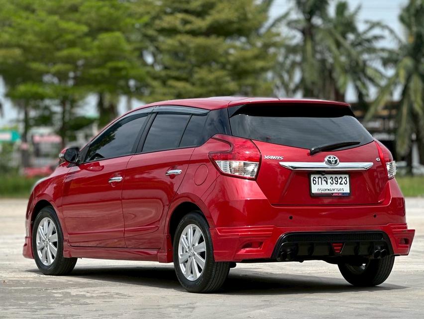 รหัสรถ PAT3923 TOYOTA YARIS 1.2G A/T ปี2017 สีแดง