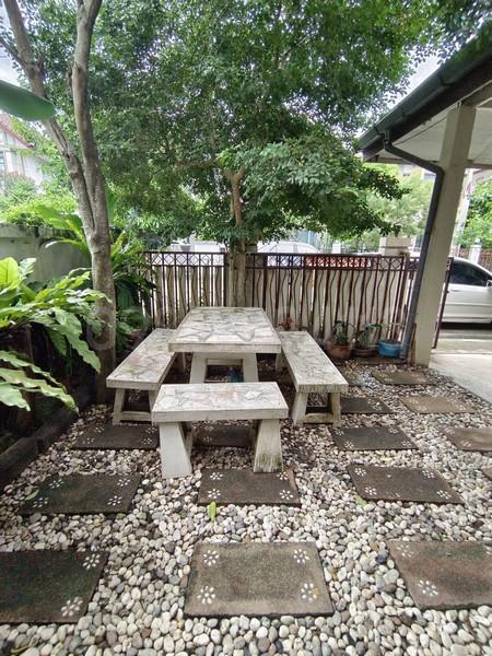 ขายบ้าน 2 ชั้น มบ.สิริมณี ซอยหทัยราษฎร์39 เนื้อที่ 40.5 ตรว 3นอน 2น้ำ หน้าบ้านมีพื้นที่สามารถจัดสวนเล็กๆได้ 2