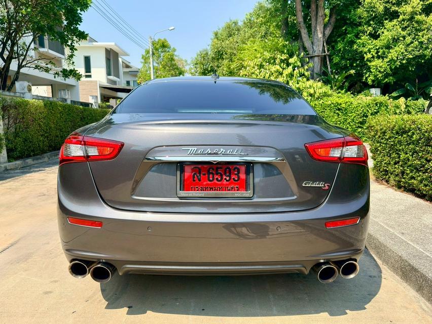 Maserati Ghibli S 2015 สีเทา รถสวย ขับดีมาก ราคาถูกมาก รูปที่ 6