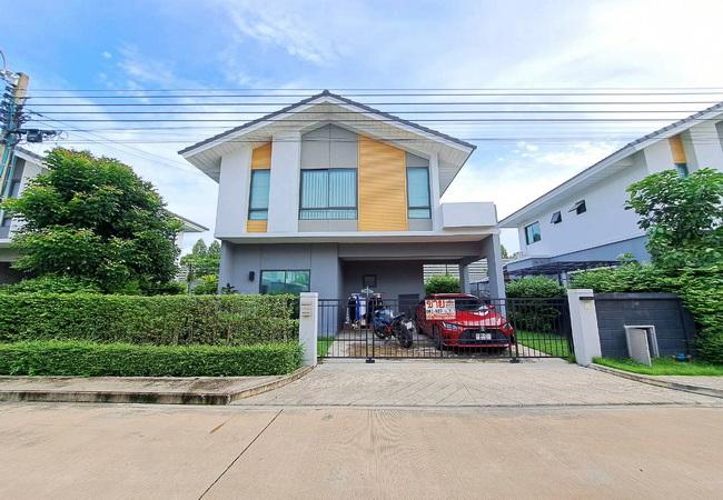 ขายและให้เช่าบ้าน หมู่บ้านเพอร์เฟค พาร์ค สุวรรณภูมิ ซอยร่มเกล้า 6/1 มีนบุรี กรุงเทพมหานคร 1