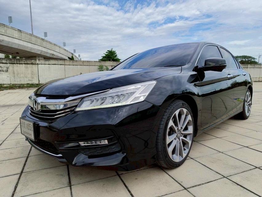 รหัสรถ QT4658 Honda Accord G9 2.0 EL เกียร์ Auto สีดำ ปี 2016 แท้ 3