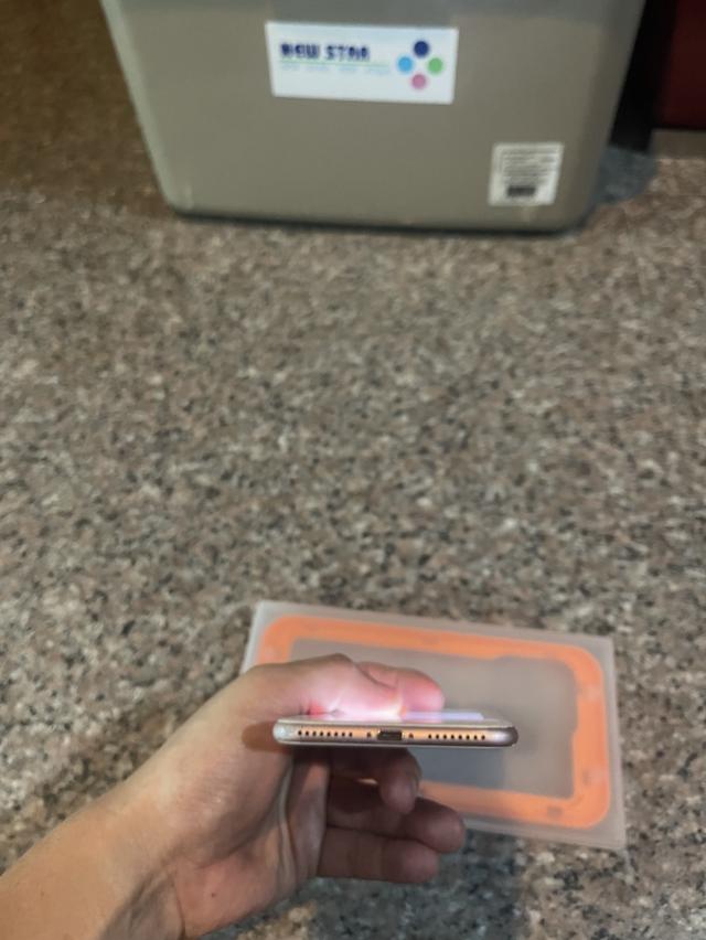 ขายไอโฟน7PlusสีRose Gold 128กิ๊กเครื่องเดิมๆหายากมากๆๆๆคับใช้งานดีทุกๆฟังชั่นถูกๆ 4