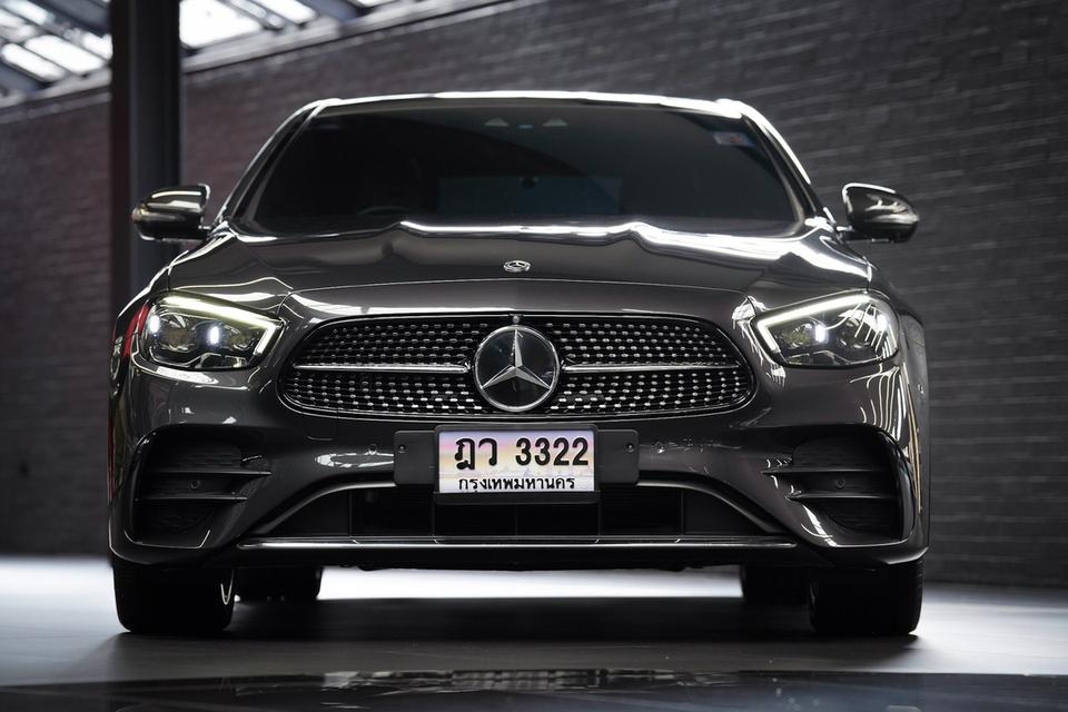 Benz E300e AMG dynamic (Facelift) 2021 สีเทา ไมล์ 38,xxx กิโล รถเซอร์วิสศูนย์ตลอด รูปที่ 11