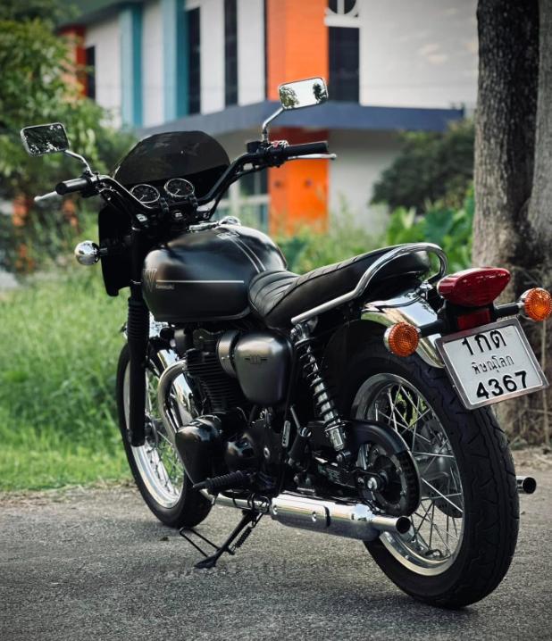 ปล่อยขาย Kawasaki W800 Street สีดำสวย 6